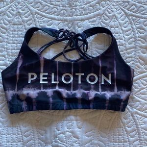 HTF Peloton Sports Bra Top By Onzie Tie Dye Galaxy